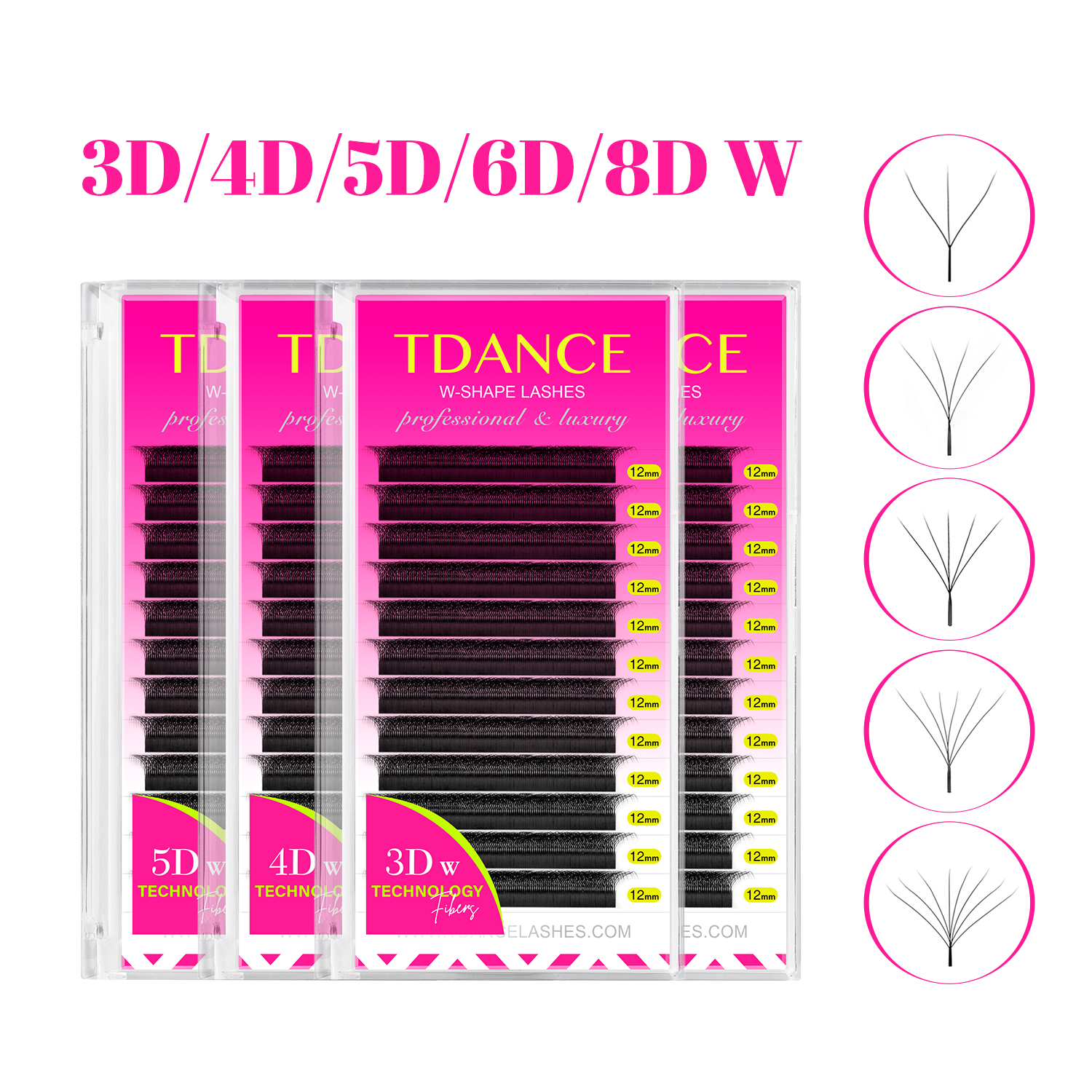 Eyelash Extension Fan - TDANCE 3D 4D 5D 6D Premade