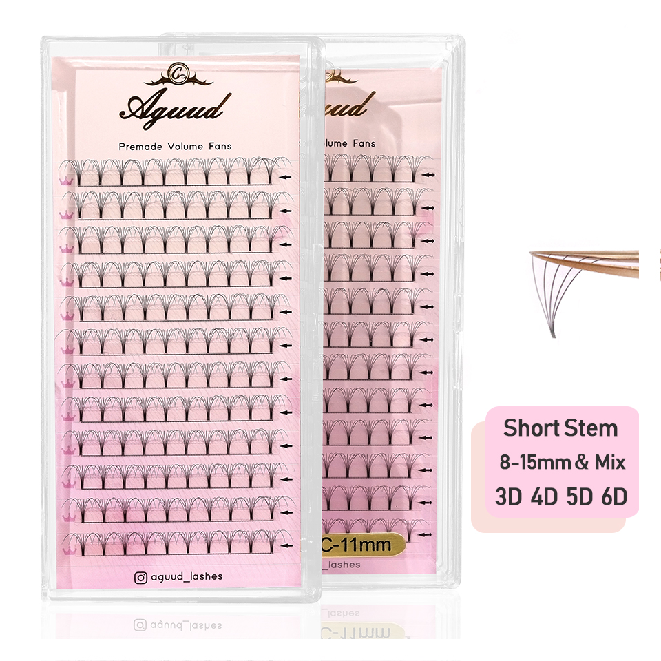 Eyelash Extension Fan - AGUUD Soft Natural Premade Volume Fans