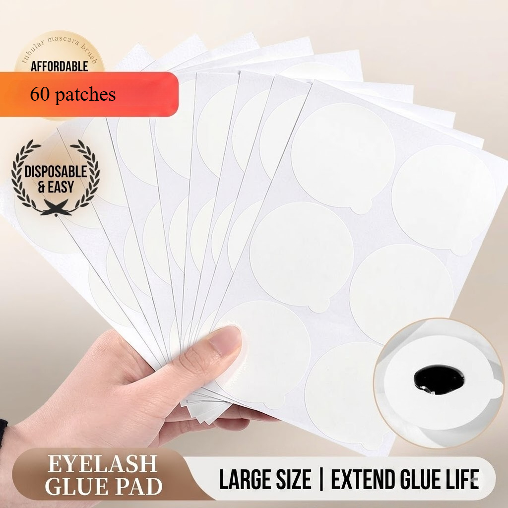 Eyelash Extension Salon - 60 patches Professional Lash Glue Stickers