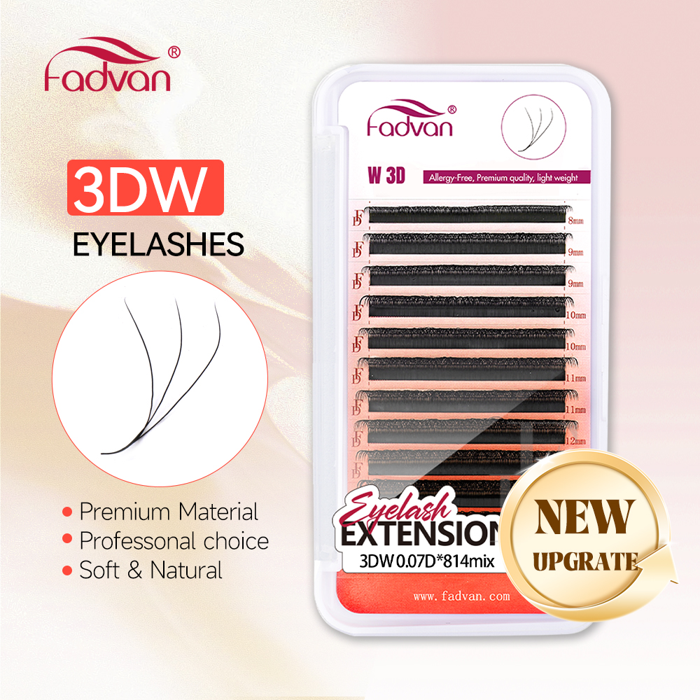 Eyelash Extension Fan - FADVAN 3D Lashes W Shaped Eyelashes