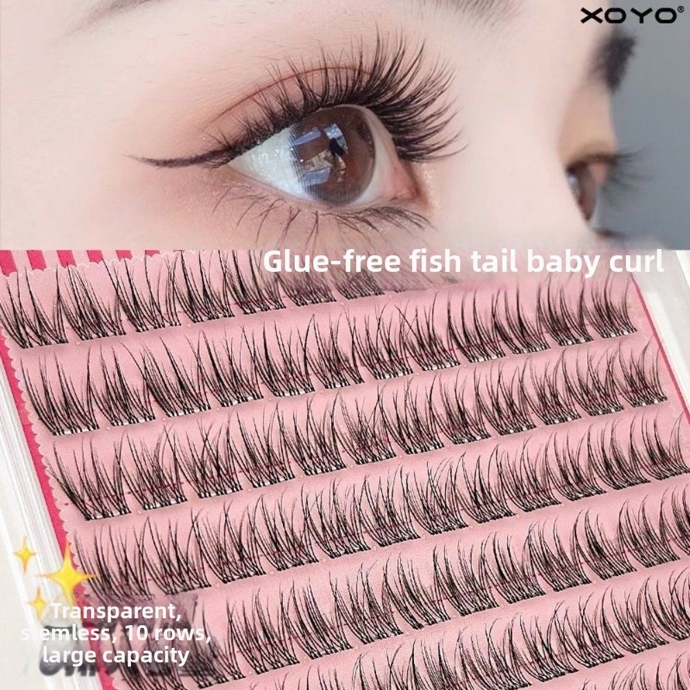 Eyelash Extension No 11 - Black Self Adhesive False Eyelashes 11-13MM
