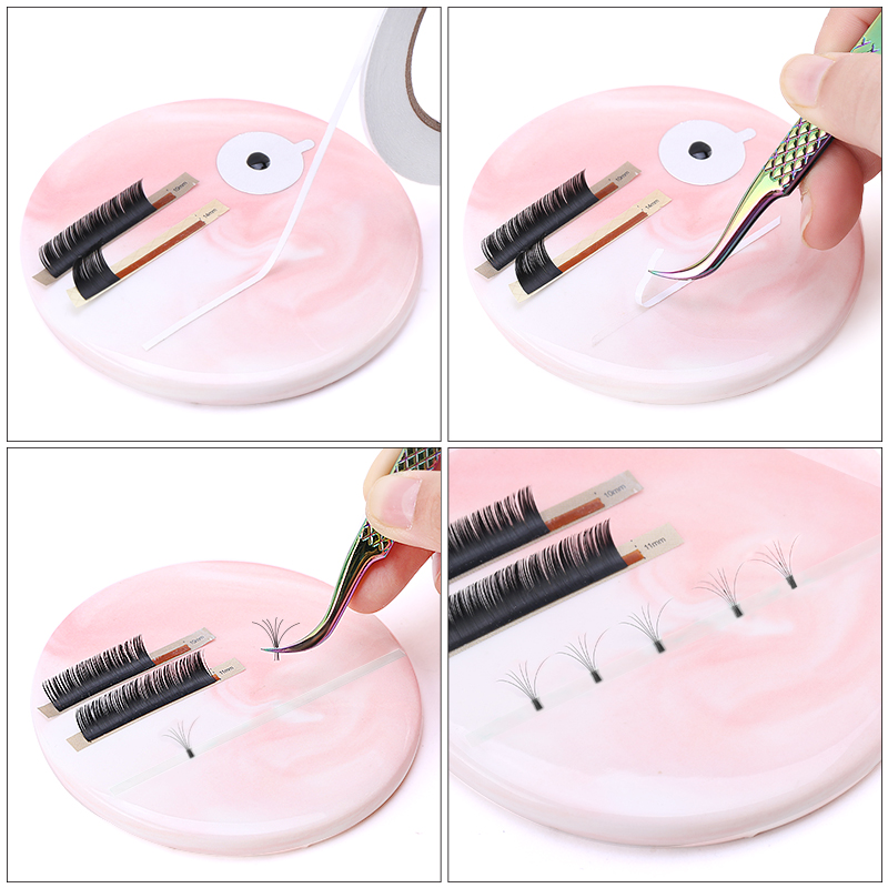 40m/Set Easy fan Tapes 3D Volu - Eyelash Extension Fan avis et prix