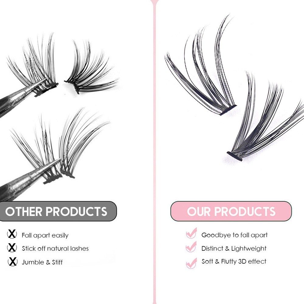 8-16mm Length False Eyelashes  - Faux Mink Lash avis et prix