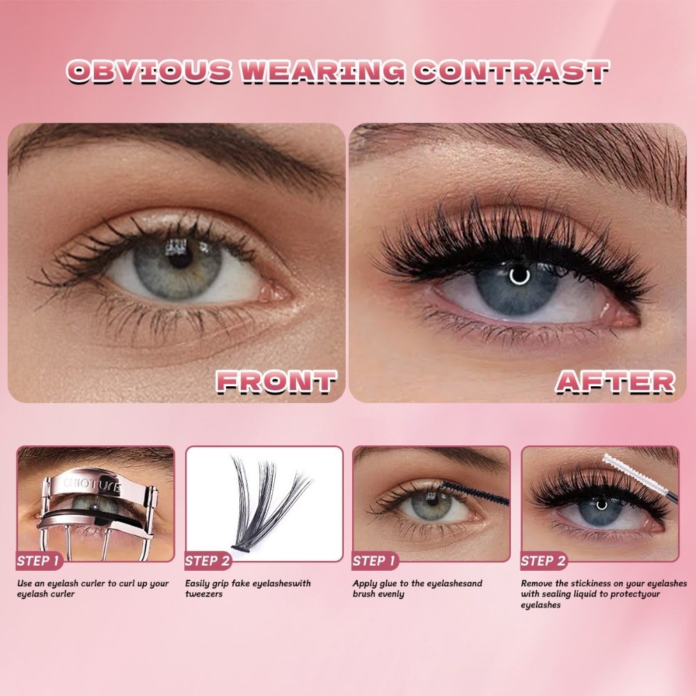 8-16mm Length False Eyelashes  - Faux Mink Lash avis et prix