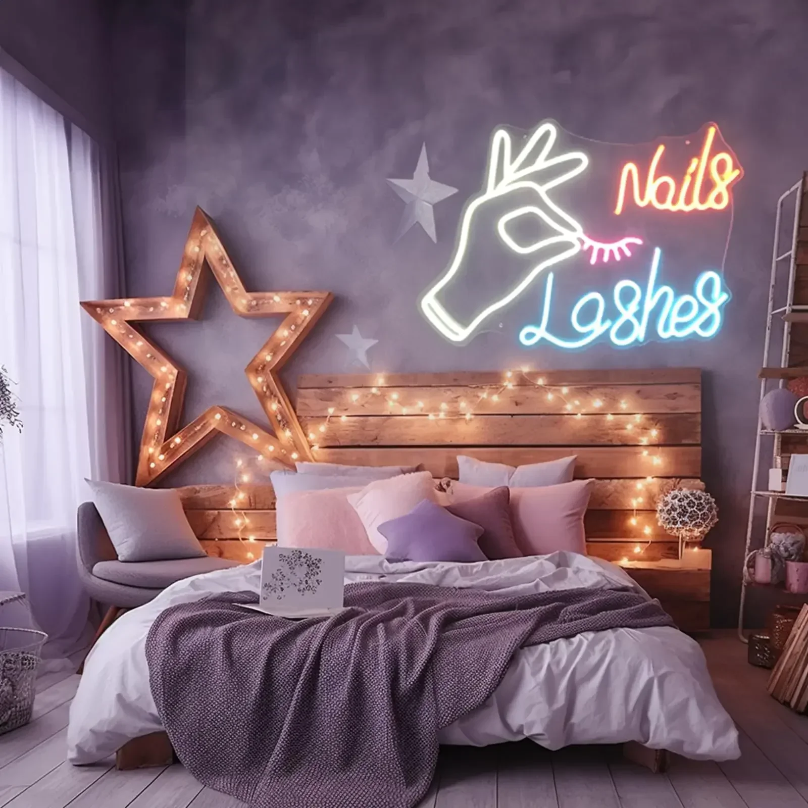 LED Nail Eyelash Neon Sign for - Eyelash Extension Logo avis et prix