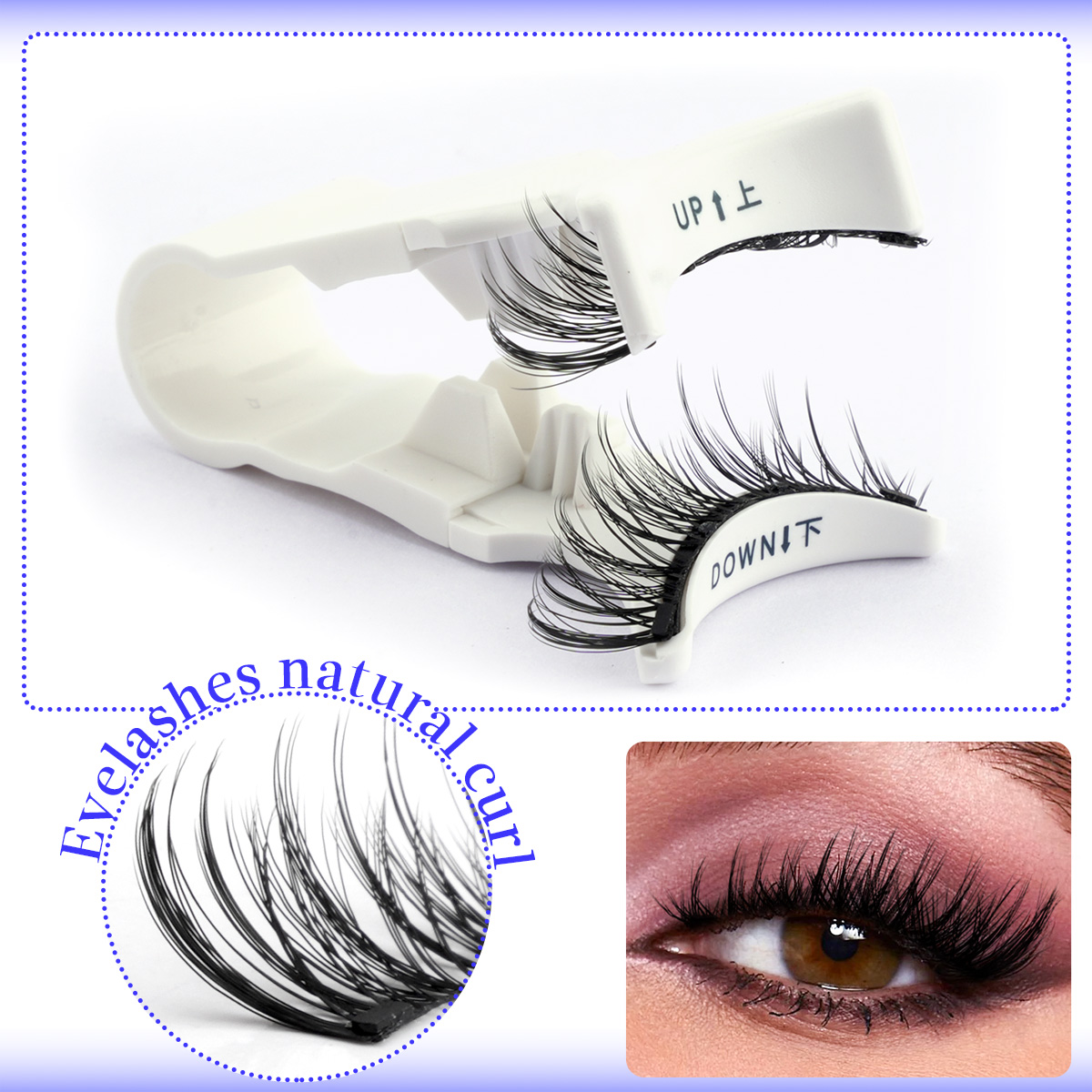 Magnetic Eyelash 1 Pair Natura - Faux Mink Lash avis et prix