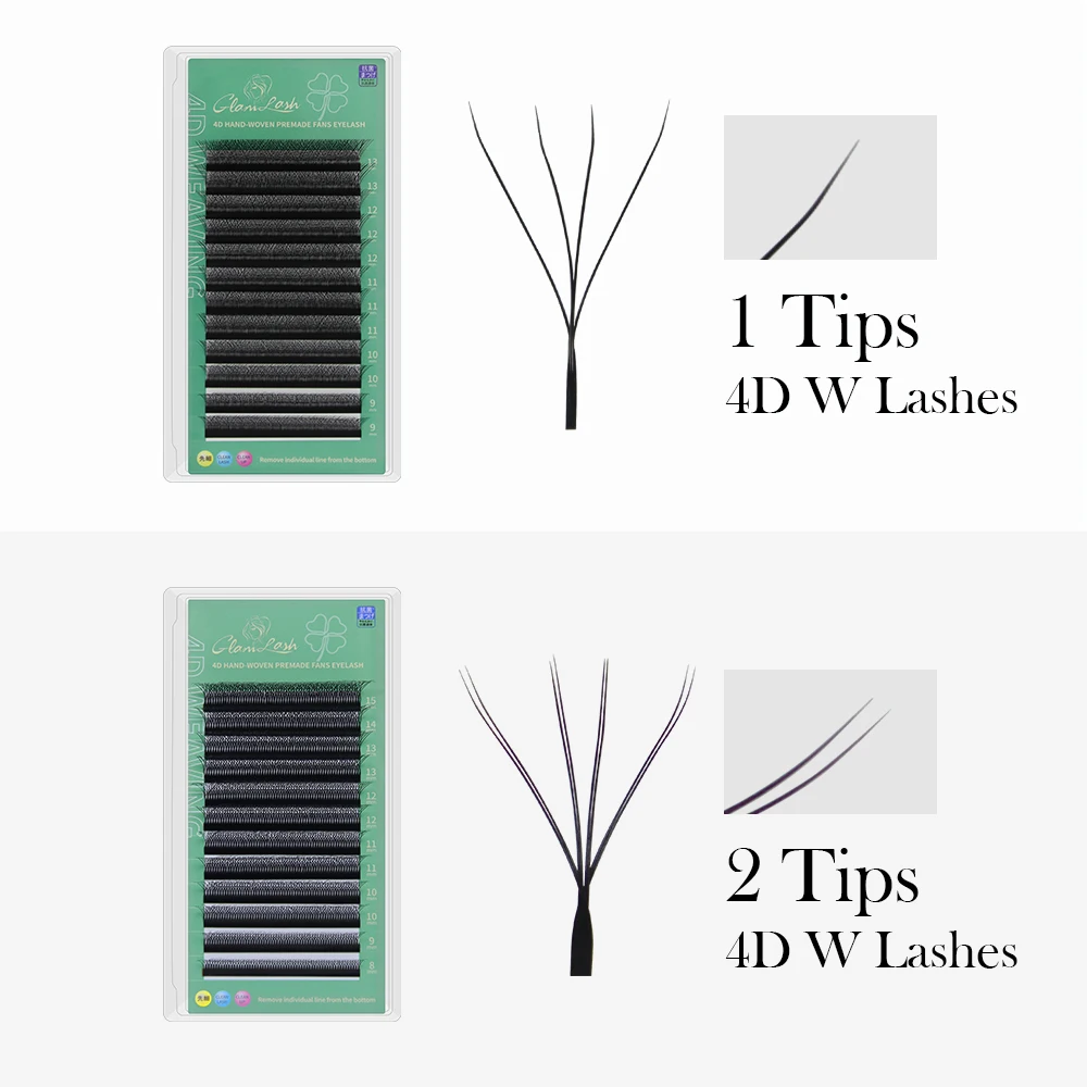 GLAMLASH 4D W Shape Eyelash Ex - Eyelash Extension Fan avis et prix