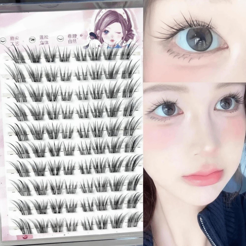 Full Strip False Eyelashes Nat - Eyelash Extension In Chinese avis et prix