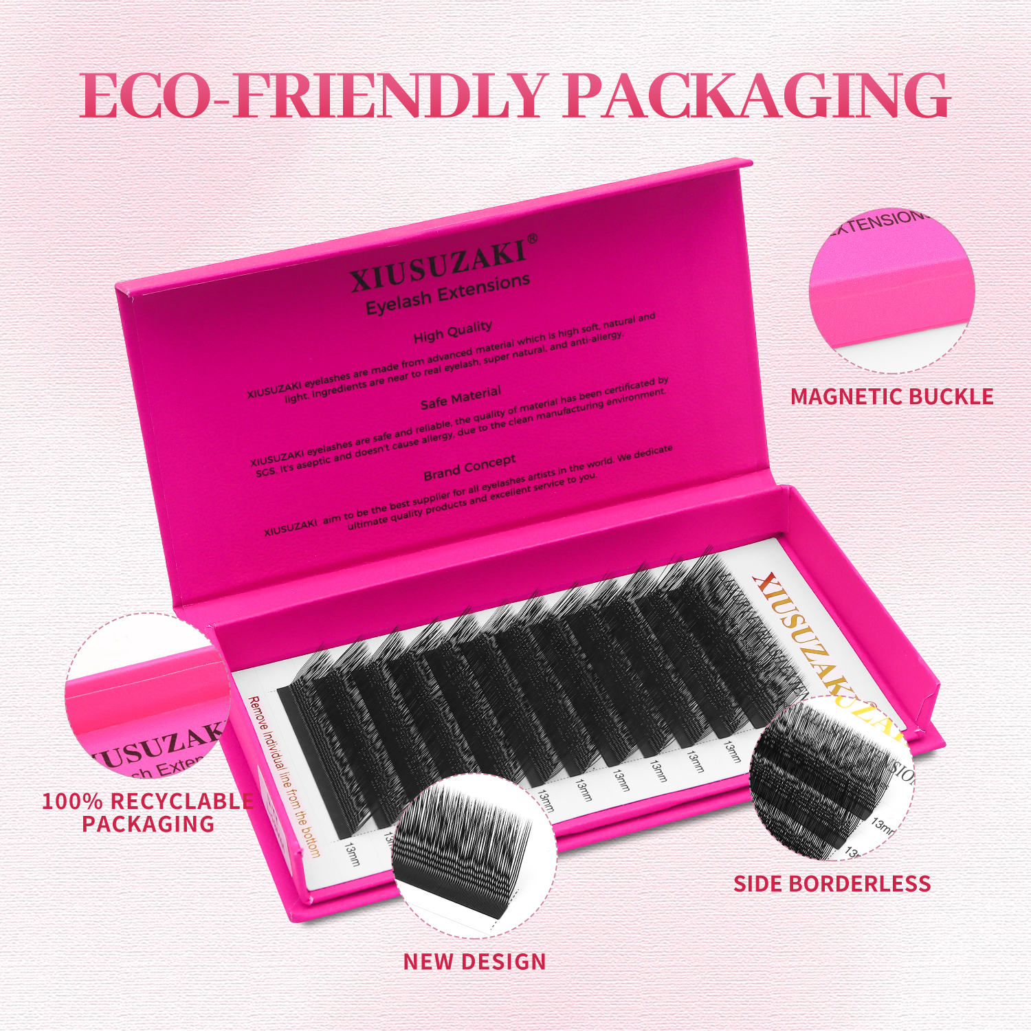 XIUSUZAKI L/LU/M Curl U/W Lash - Eyelash Extension Fan avis et prix