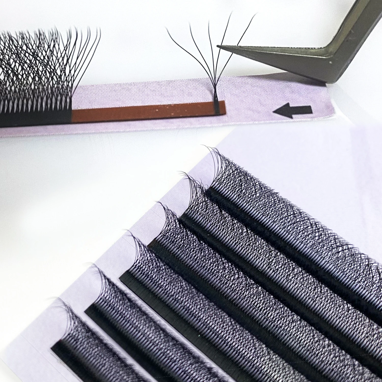 New 3D/4D/5D/6D W Eyelash 8-15 - Eyelash Extension For Big Eyes avis et prix