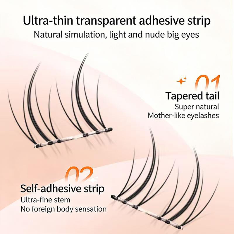 Black Self Adhesive False Eyel - Eyelash Extension No 11 avis et prix