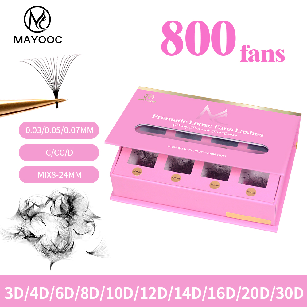MAYOOC 800Fans Loose Fan Lashe - Eyelash Extension Logo avis et prix