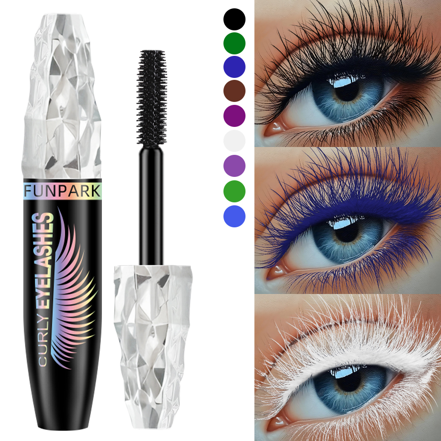 9 Colors 5D Mascara with Big E - Eyelash Extension For Big Eyes avis et prix