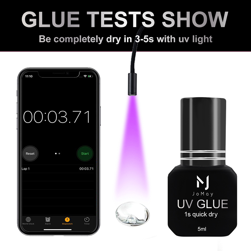 JOMAY 5ml UV Glue For Eyelashe - Sensitive Lash Glue avis et prix
