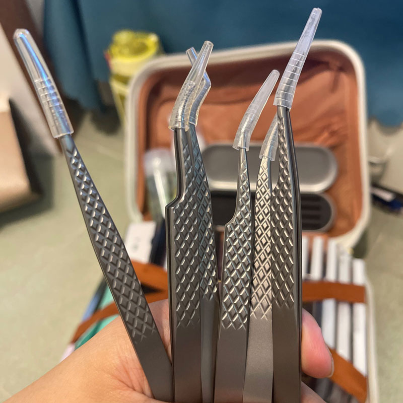 Precise False Lash Tweezers Fo - Eyelash Extension Logo avis et prix
