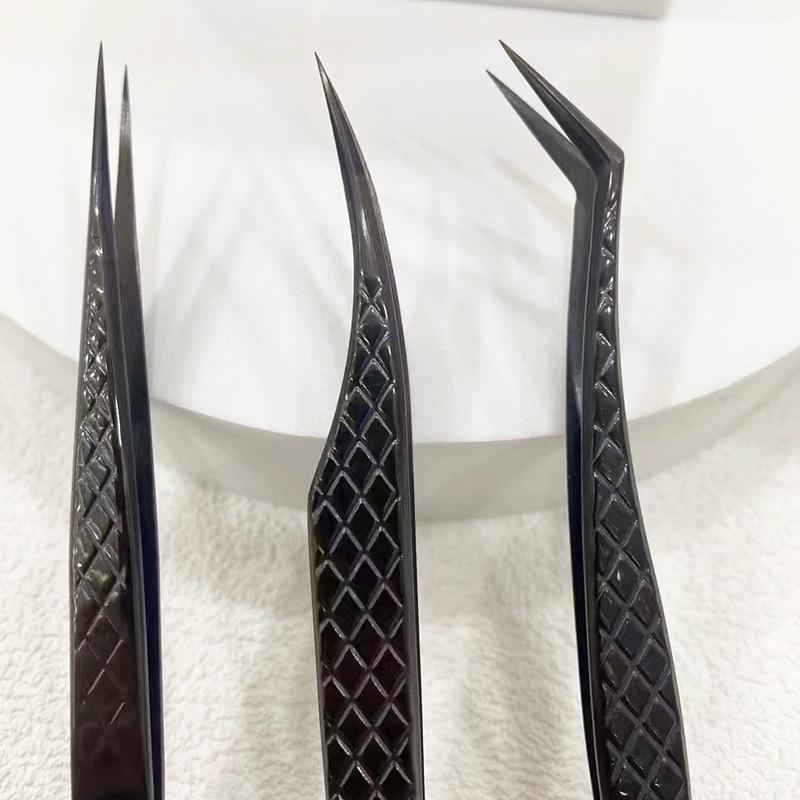 Precise False Lash Tweezers Fo - Eyelash Extension Logo avis et prix