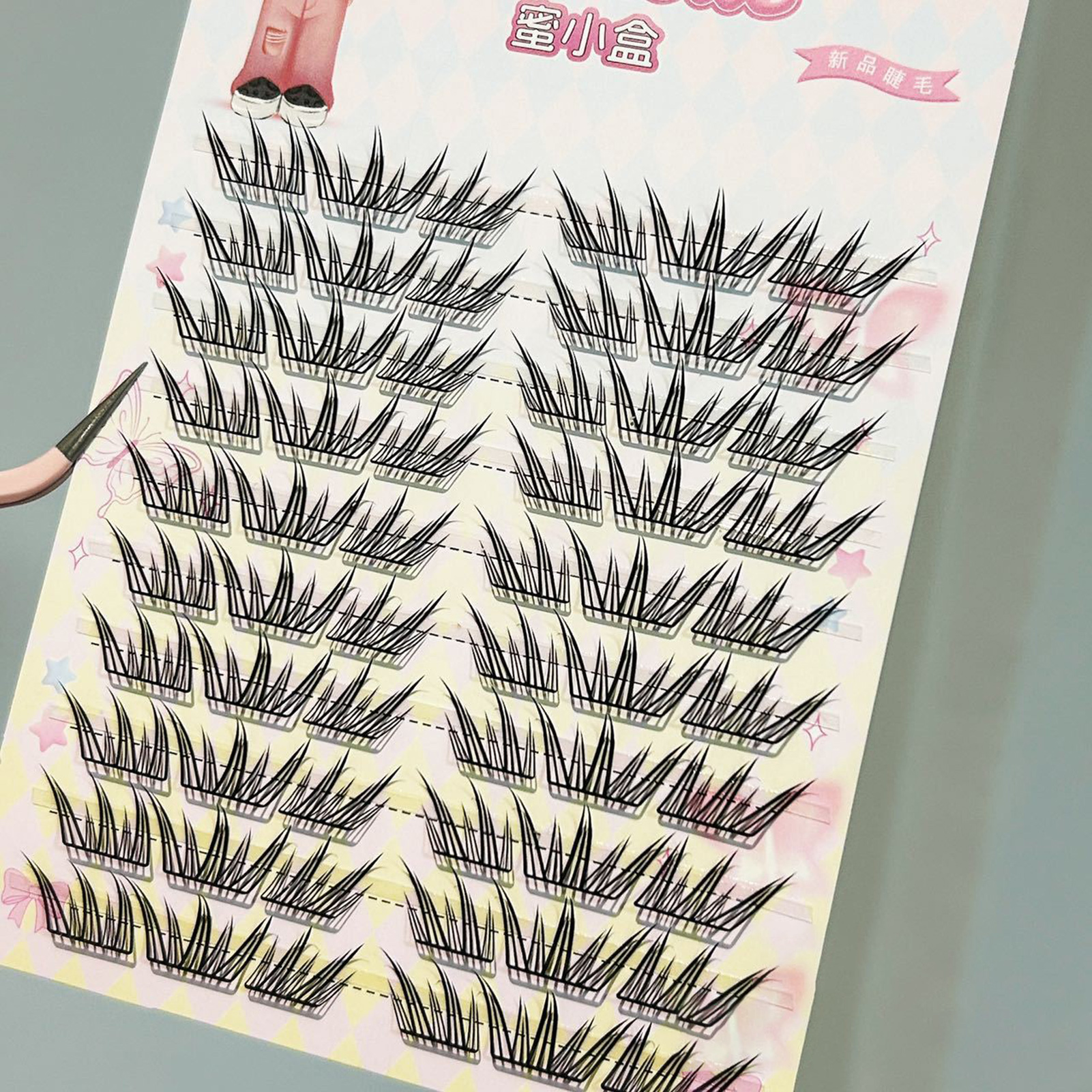 Cat eye's False Eyelash extens - Eyelash Extension Korean Style avis et prix