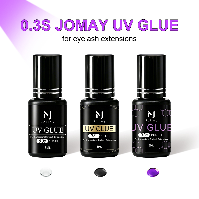 JOMAY Black Clear Purple UV Ey - Sensitive Lash Glue avis et prix