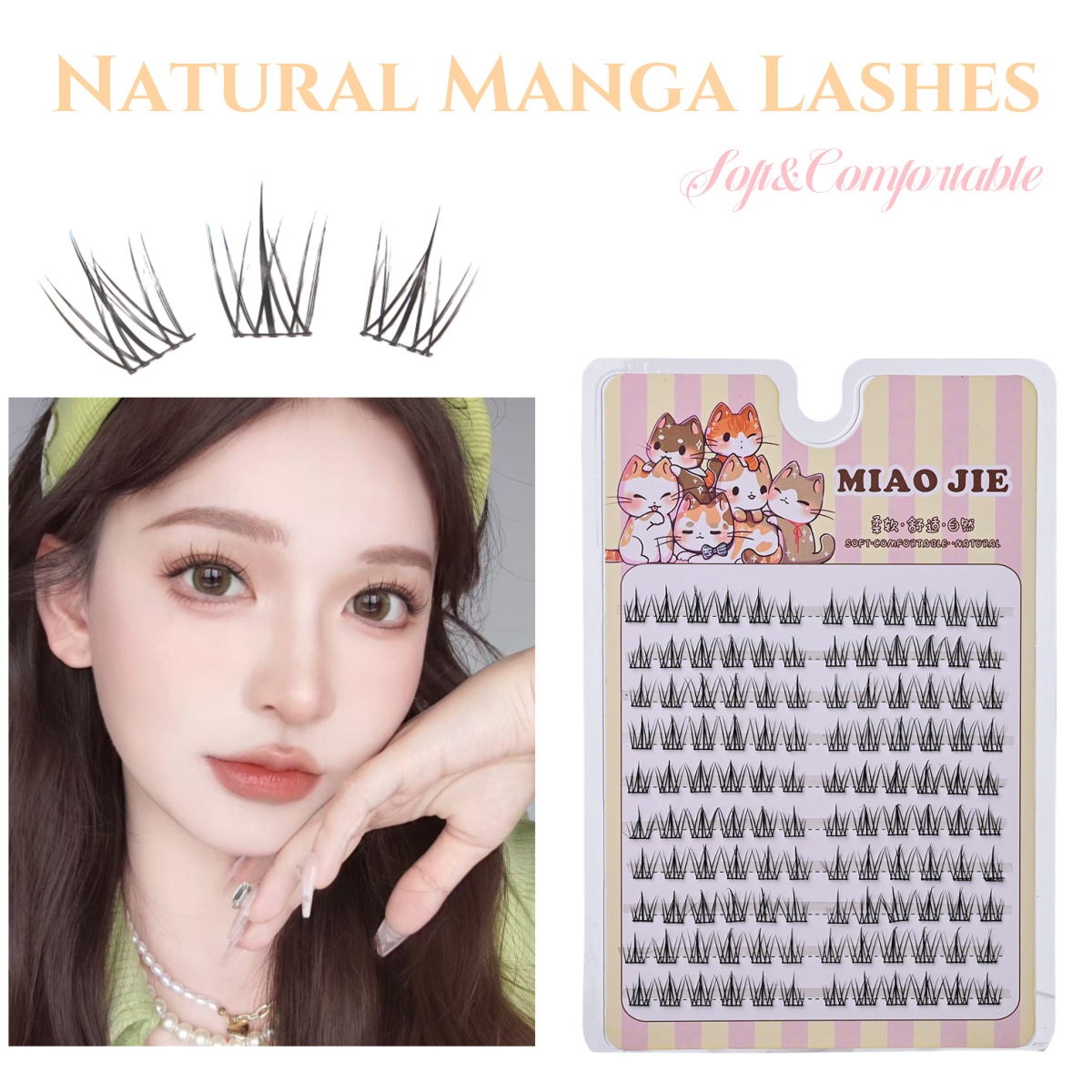 MIAOJIE Sunflower False Eyelas - Eyelash Extension In Chinese avis et prix