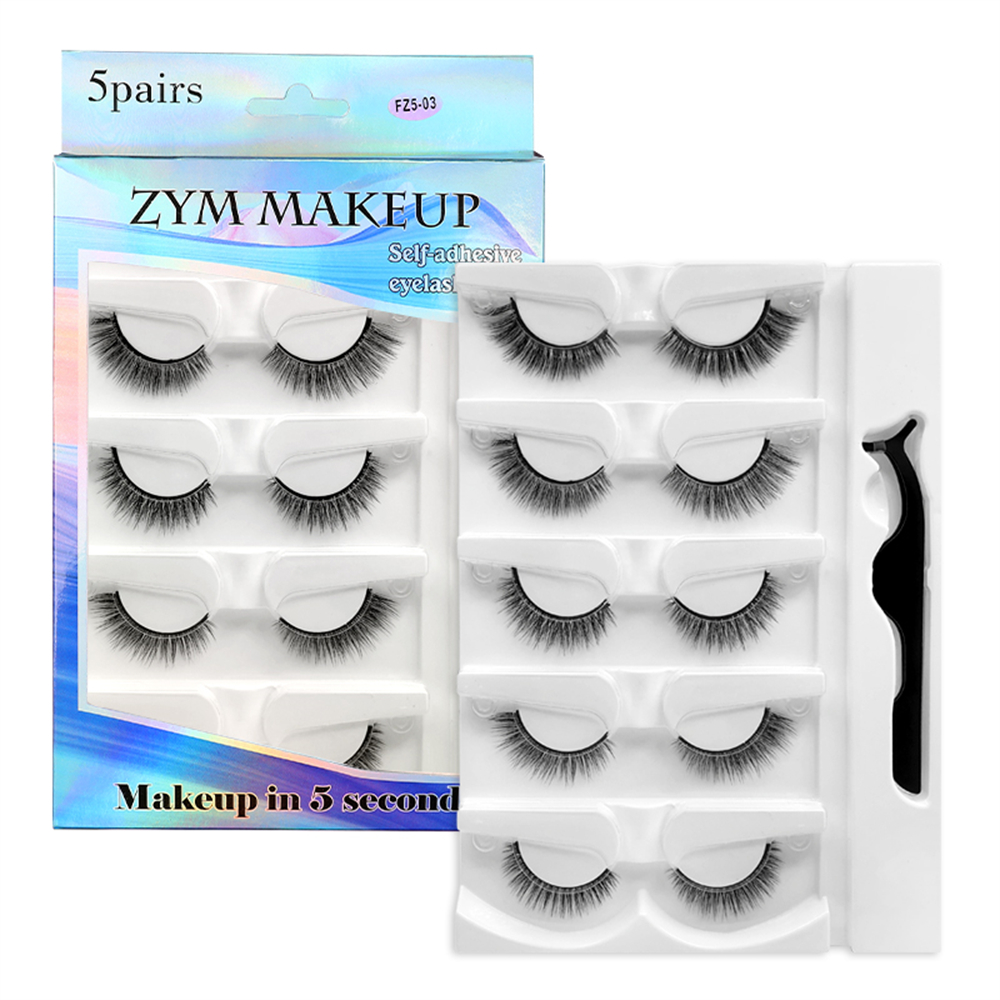 5 pairs of glue-free with mult - Sensitive Lash Glue avis et prix