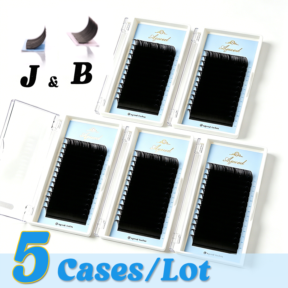 AGUUD 5 Cases Individual Eyela - Eyelash Extension Korean Style avis et prix
