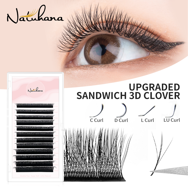 NATUHANA 3D W Shaped (2.0) Sof - Eyelash Extension Logo avis et prix