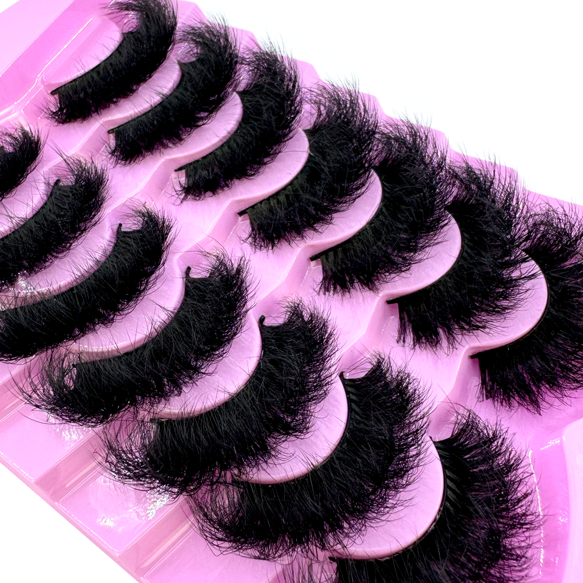 7 Pairs 3D Faux Mink False Eye - Eyelash Extension For Big Eyes avis et prix