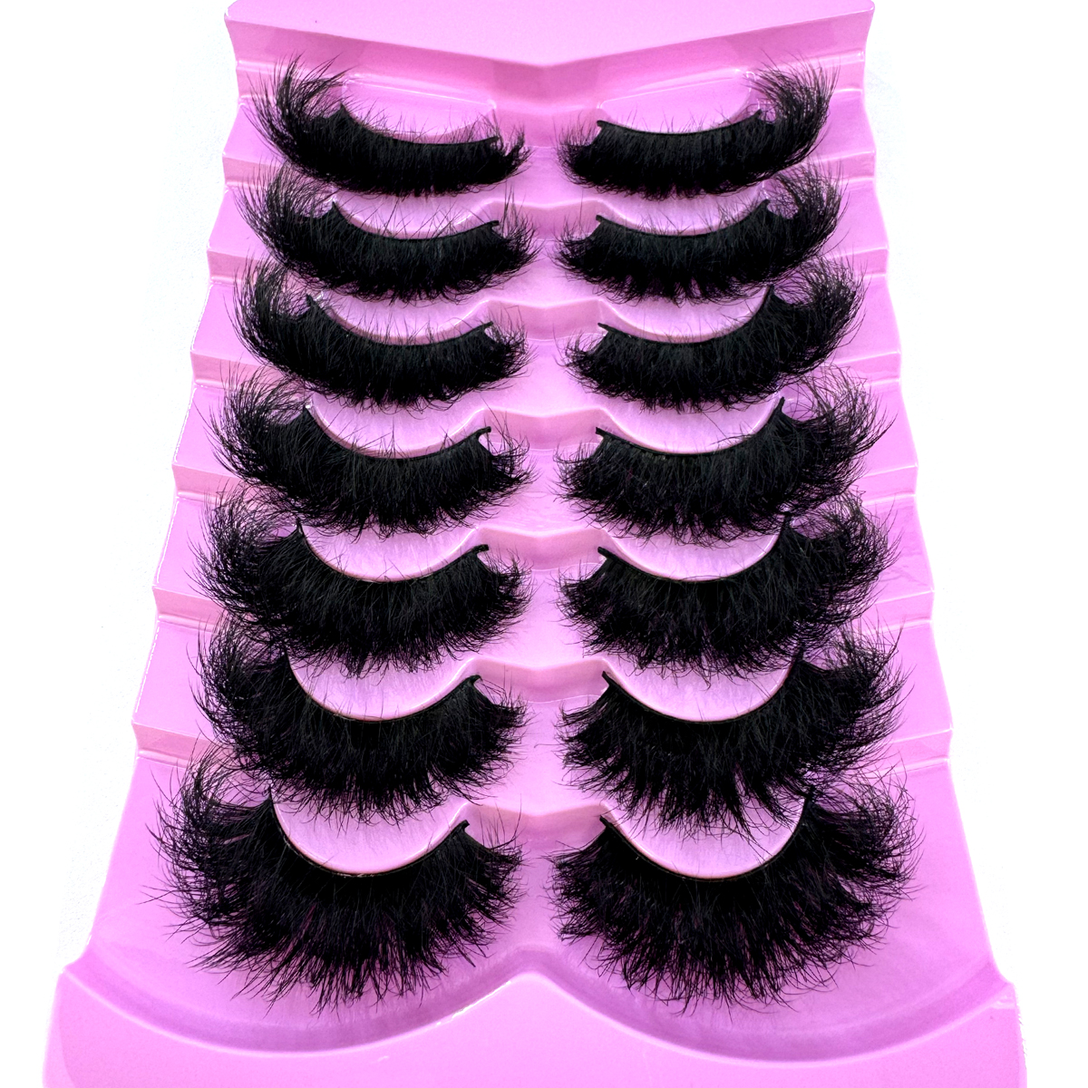 7 Pairs 3D Faux Mink False Eye - Eyelash Extension For Big Eyes avis et prix