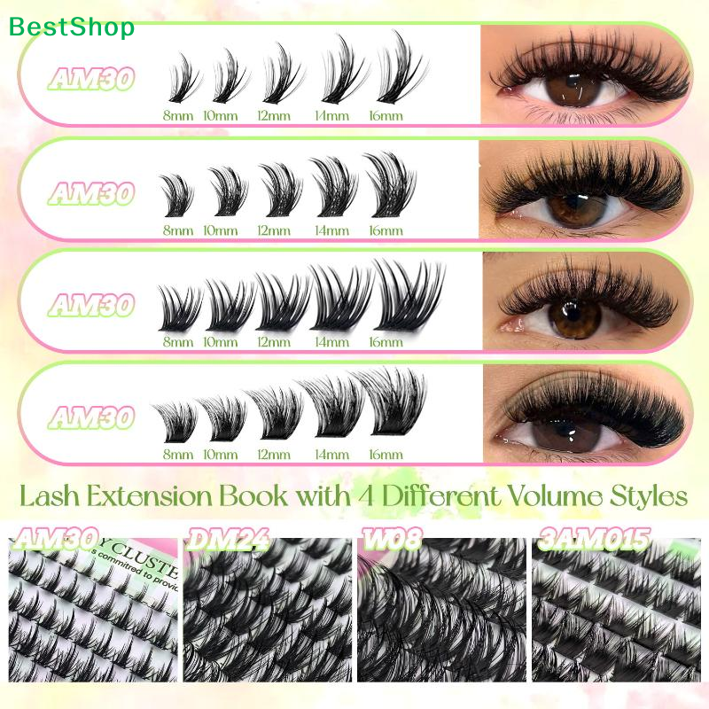 ✂640 Clusters 8-16mm Length Fa - Faux Mink Lash avis et prix