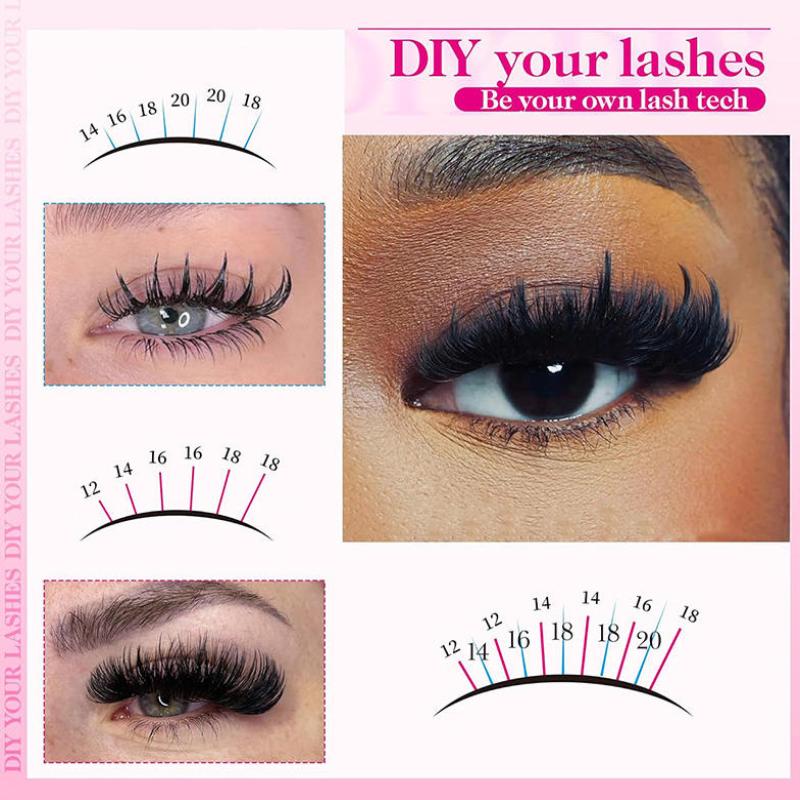 Volume Lash Clusters Mink Wisp - Eyelash Extension Salon avis et prix