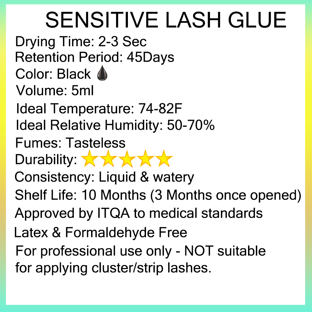 KODIES GEL Sensitive Eyelash G - Sensitive Lash Glue avis et prix