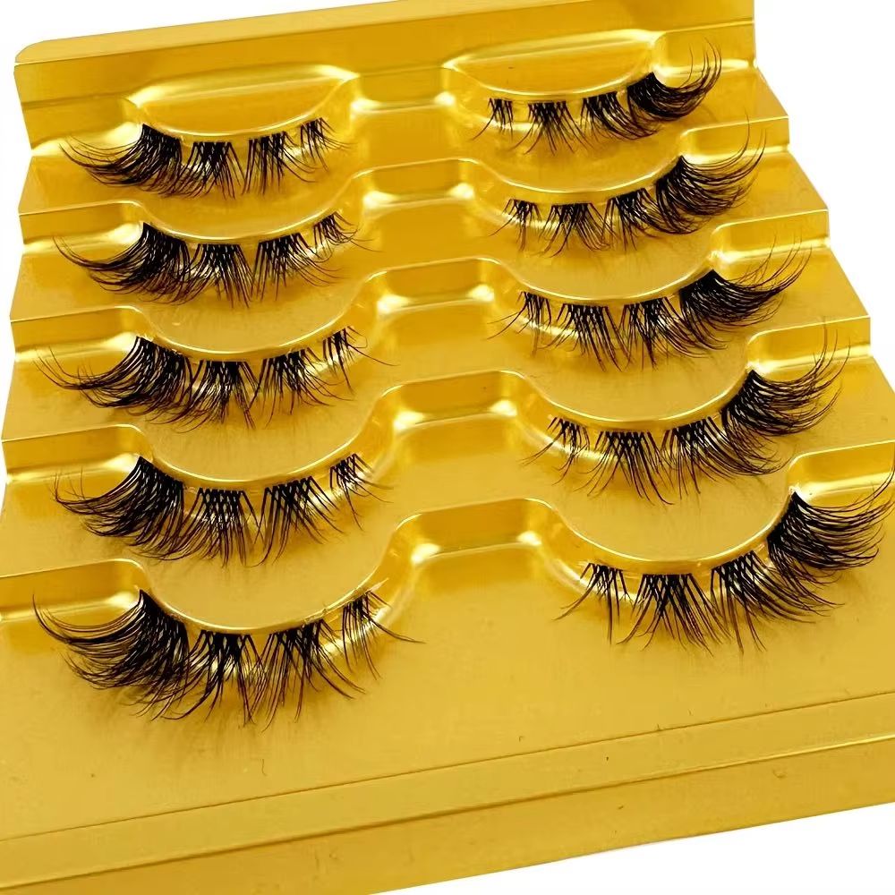 5pairs Mink Eyelashes Invisibl - Eyelash Extension For Big Eyes avis et prix