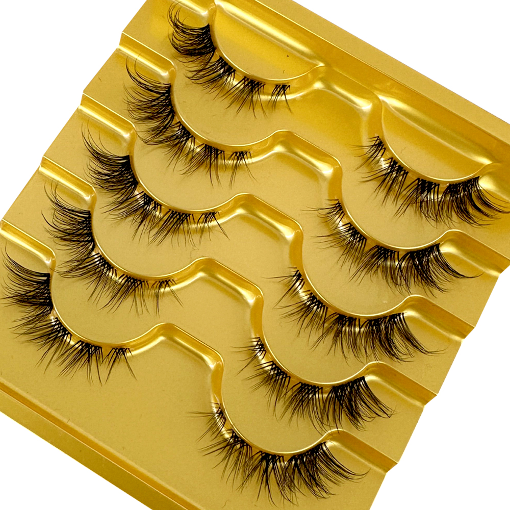 5pairs Mink Eyelashes Invisibl - Eyelash Extension For Big Eyes avis et prix