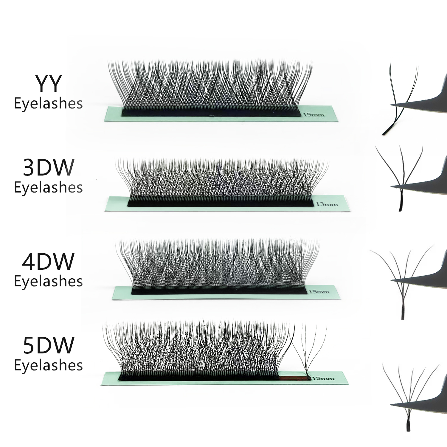6DW Lash Extensions 5DW Premad - Eyelash Extension Logo avis et prix
