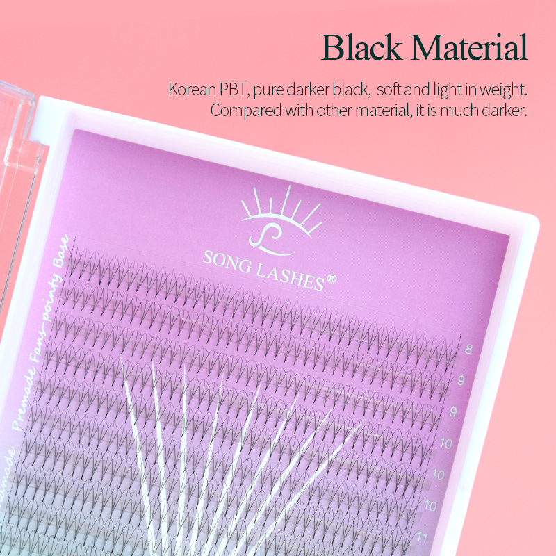 Song Lashes 3D8D10D Pointy Bas - Eyelash Extension Fan avis et prix
