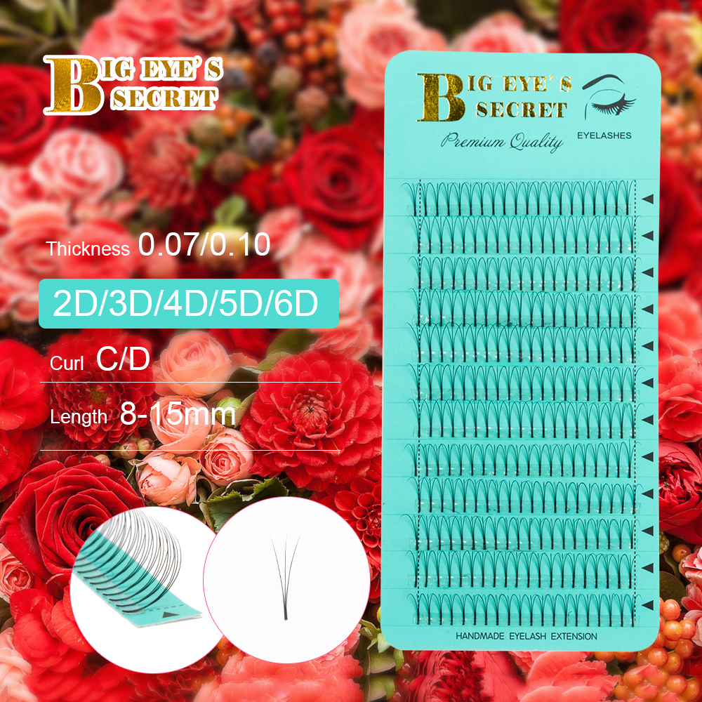 BES 2D 3D 4D 5D 6D Fans Volume - Eyelash Extension For Big Eyes avis et prix