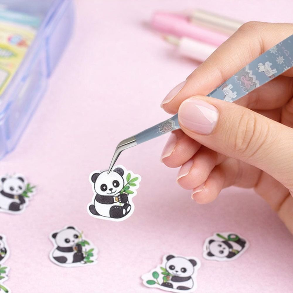 Stainless Steel Curved Sticker - Lash Mapping Sticker avis et prix