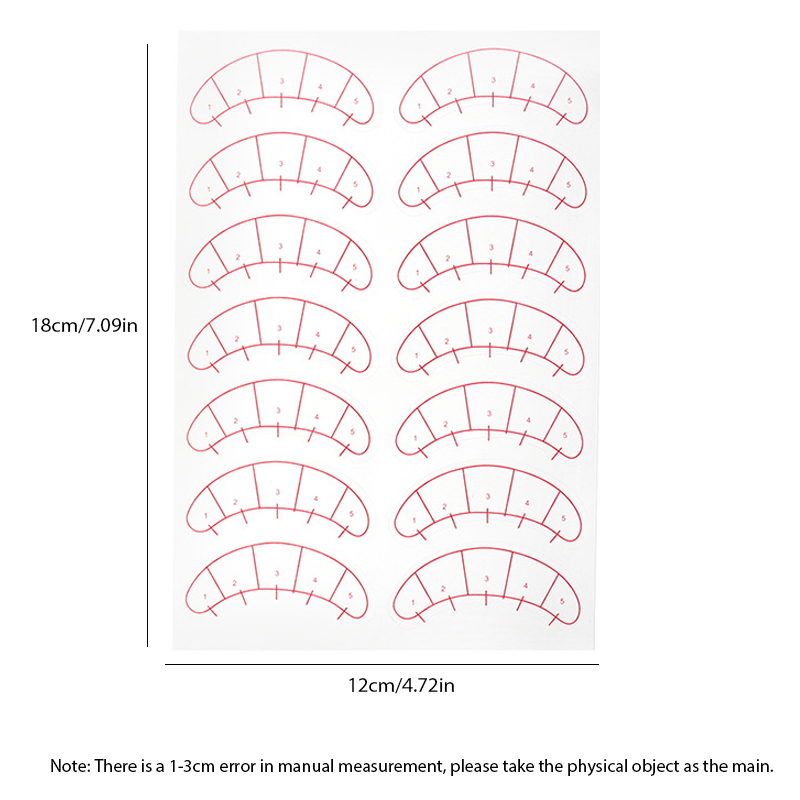 70/140 Pairs Lash Mapping Stic - Lash Mapping Sticker avis et prix