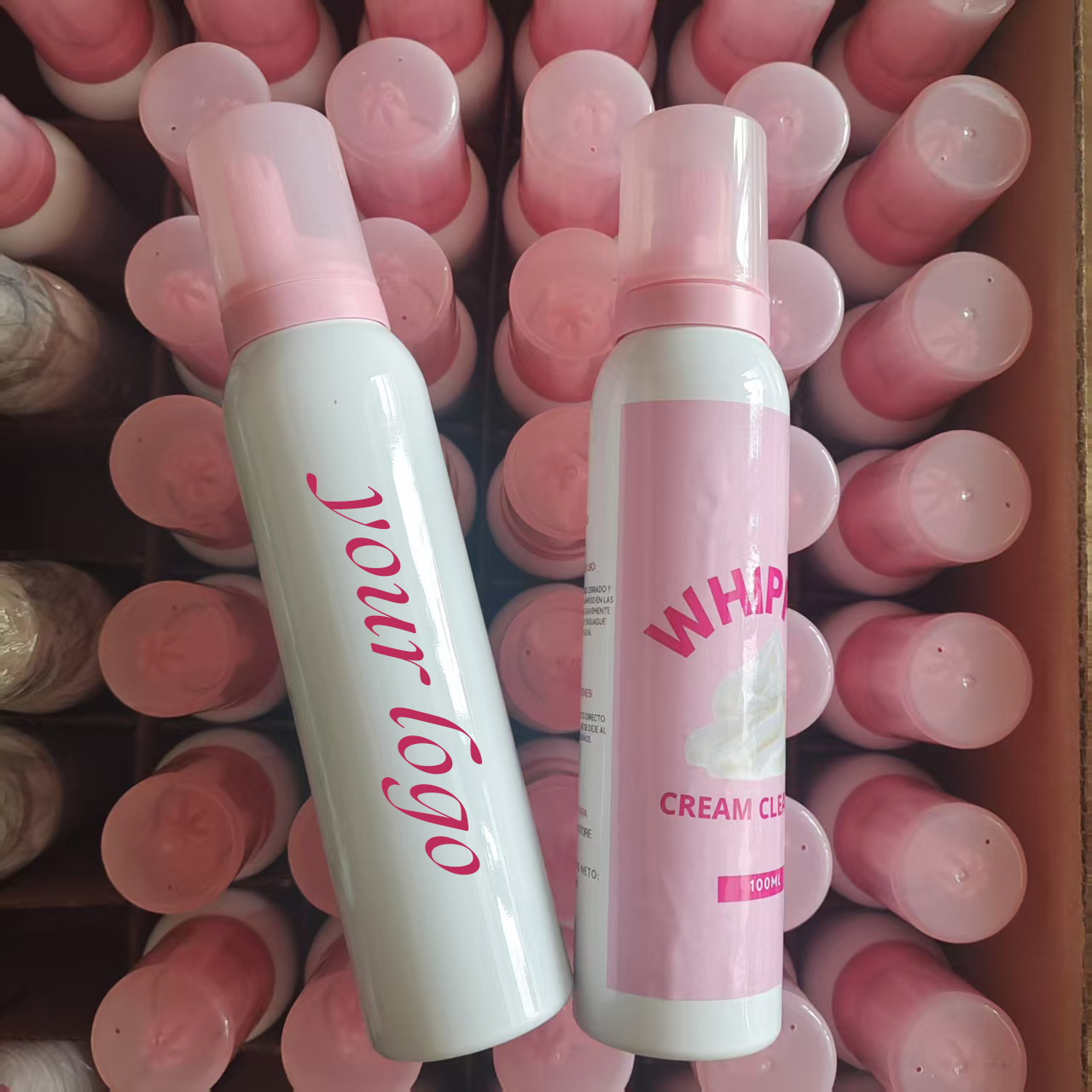 Custom Whipped Lash Cream Sham - Eyelash Extension Logo avis et prix