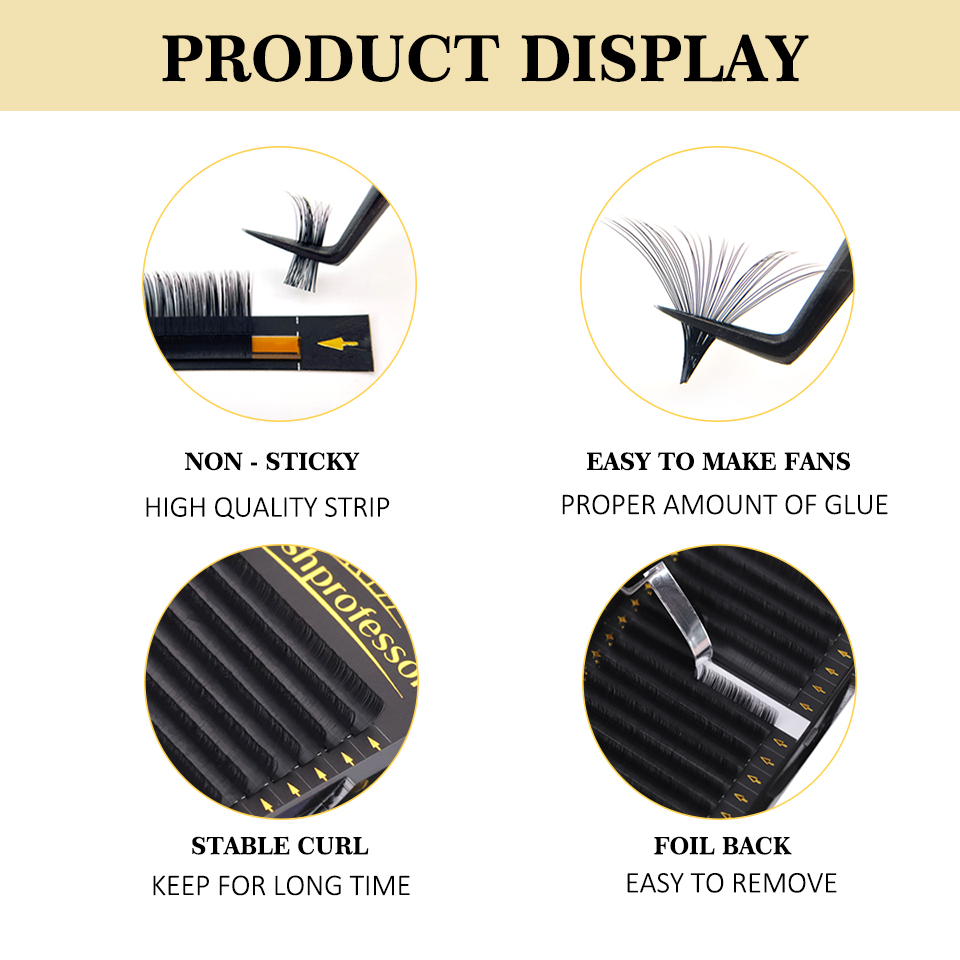 Lashprofessor 10 Cases/Lot Eye - Eyelash Extension Korean Style avis et prix
