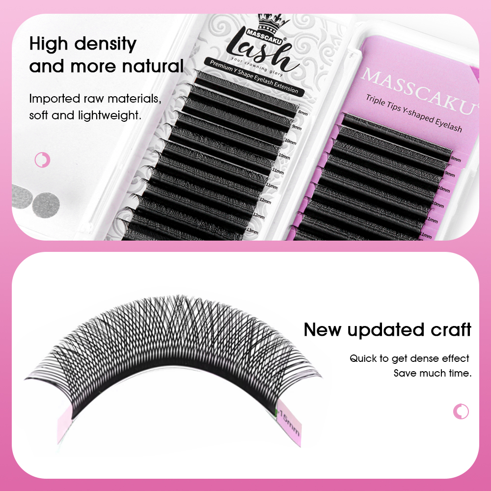 Hot Selling Masscaku YY Shape  - Eyelash Extension Fan avis et prix