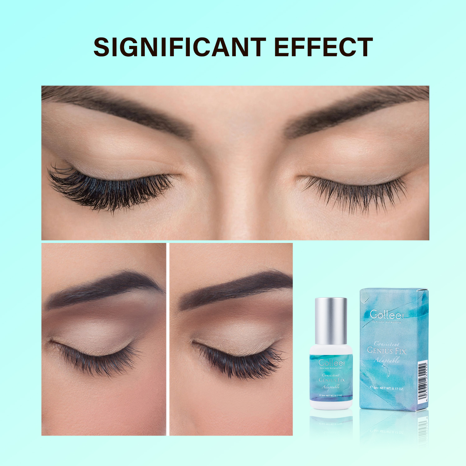 Gollee 0.5s Global Adaptabilit - Sensitive Lash Glue avis et prix