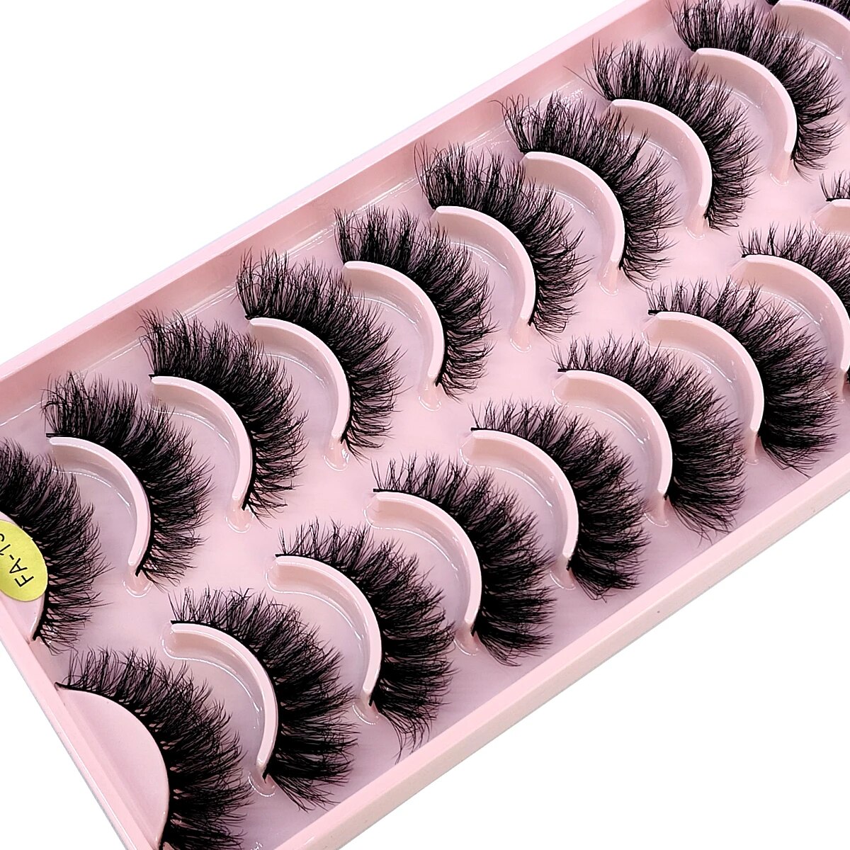HBZGTLAD 10Pairs 3D Faux Mink  - Eyelash Extension For Big Eyes avis et prix