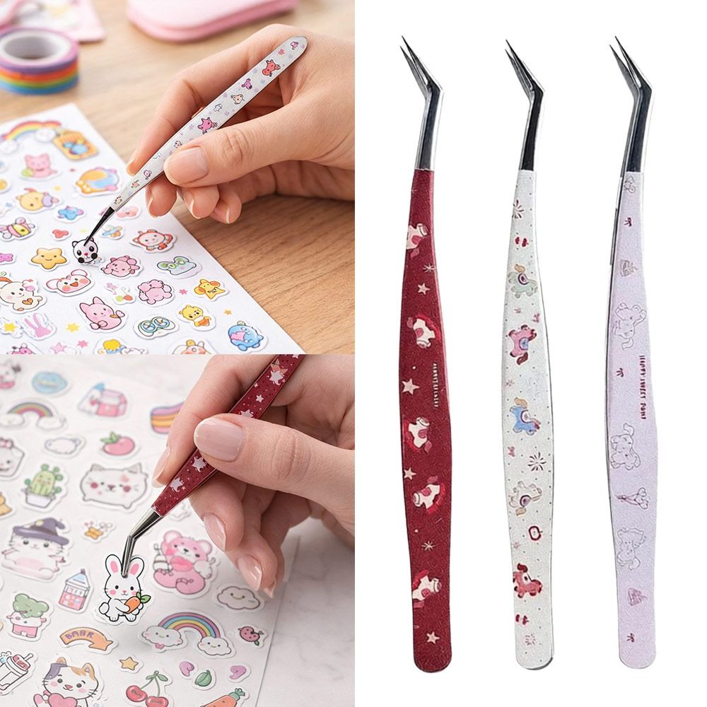 Stainless Steel Curved Sticker - Lash Mapping Sticker avis et prix