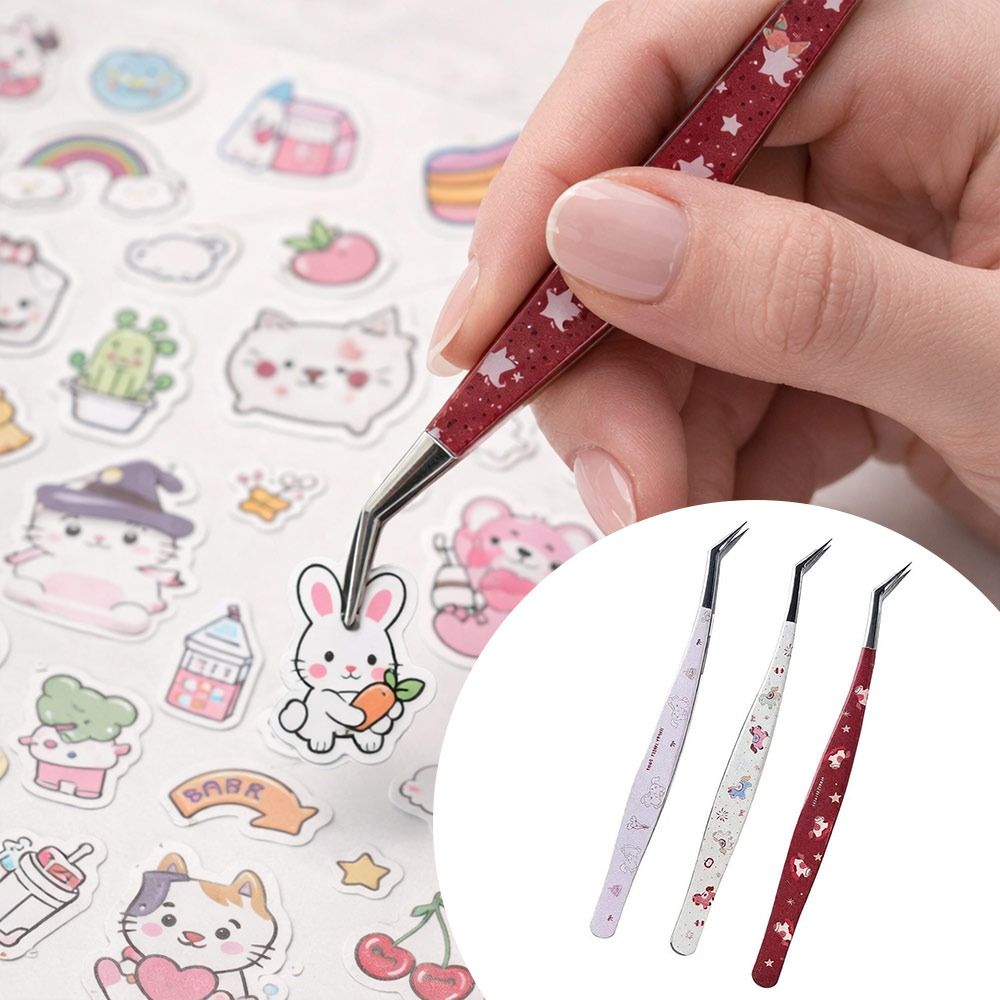 Stainless Steel Curved Sticker - Lash Mapping Sticker avis et prix