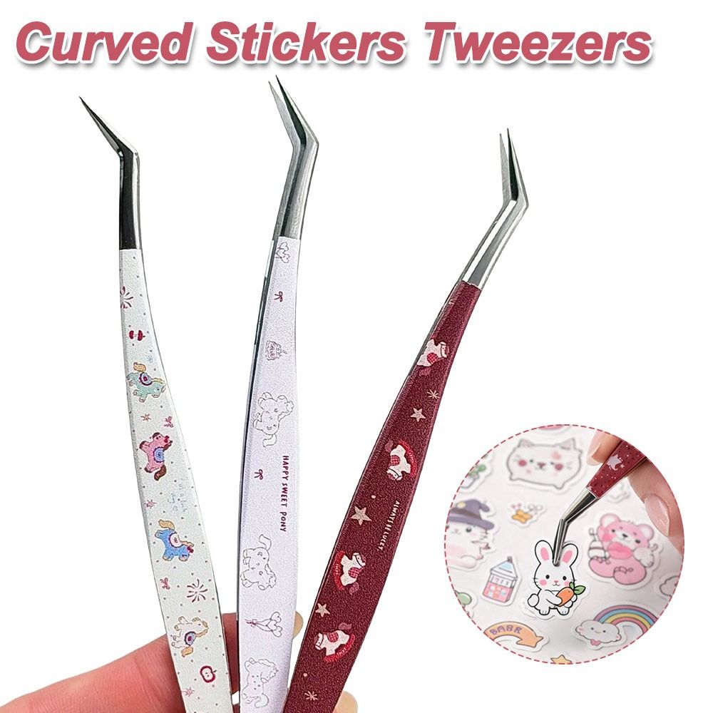 Stainless Steel Curved Sticker - Lash Mapping Sticker avis et prix