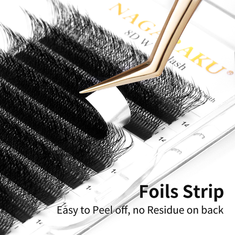 NAGARAKU 8D W Shape Big Bundle - Eyelash Extension For Big Eyes avis et prix