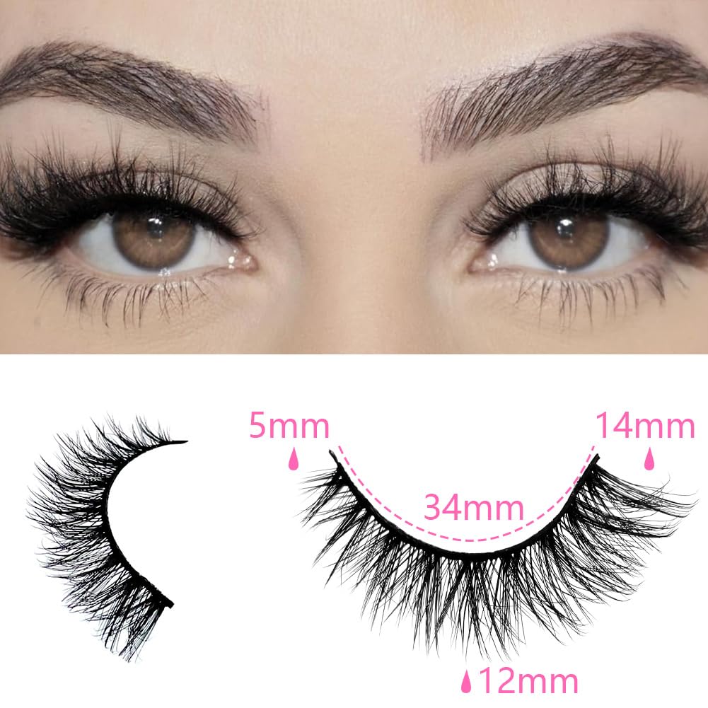 48 Pairs Faux Mink Strip Lashe - Faux Mink Lash avis et prix