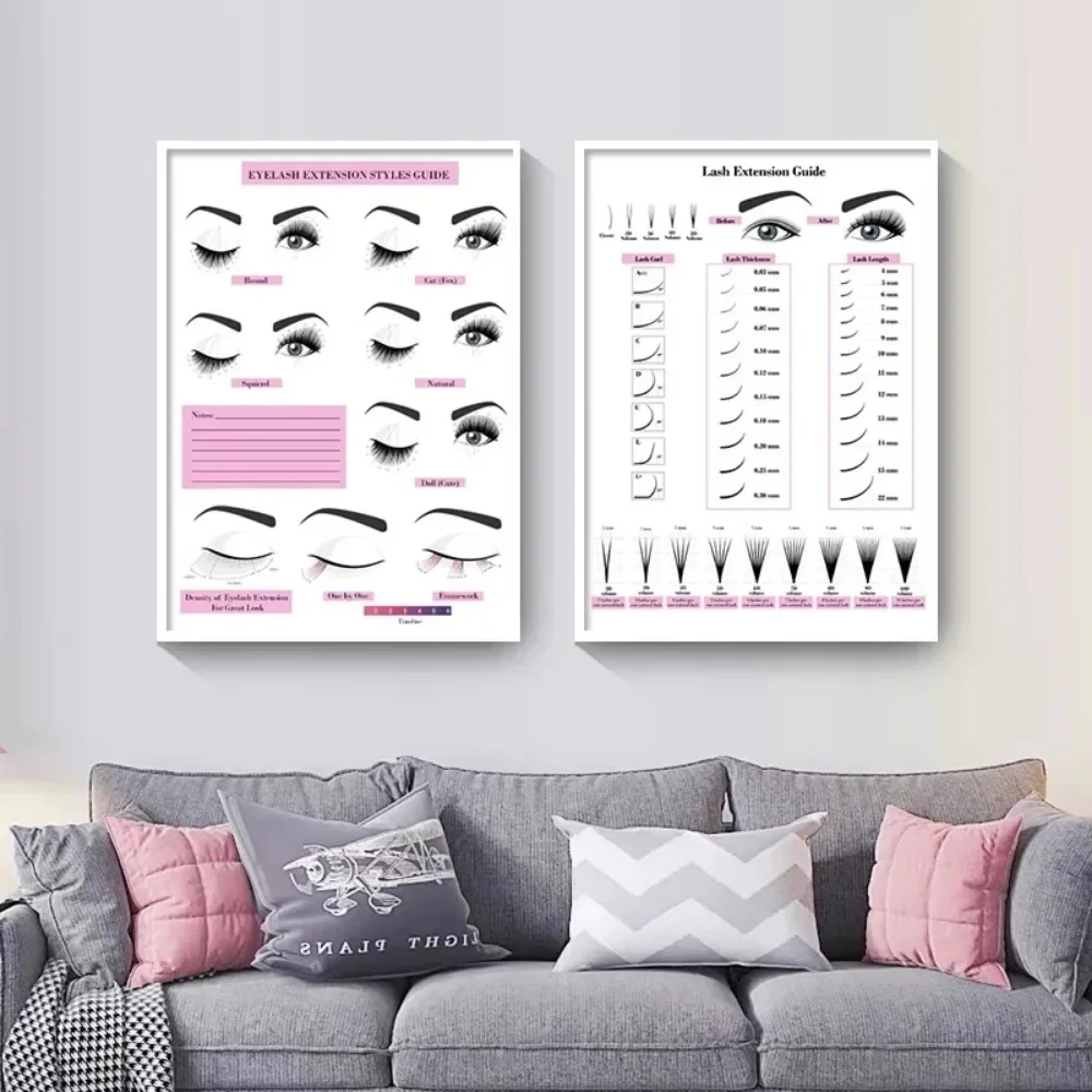 Canvas Painting HD Print Wall  - Eyelash Extension Salon avis et prix
