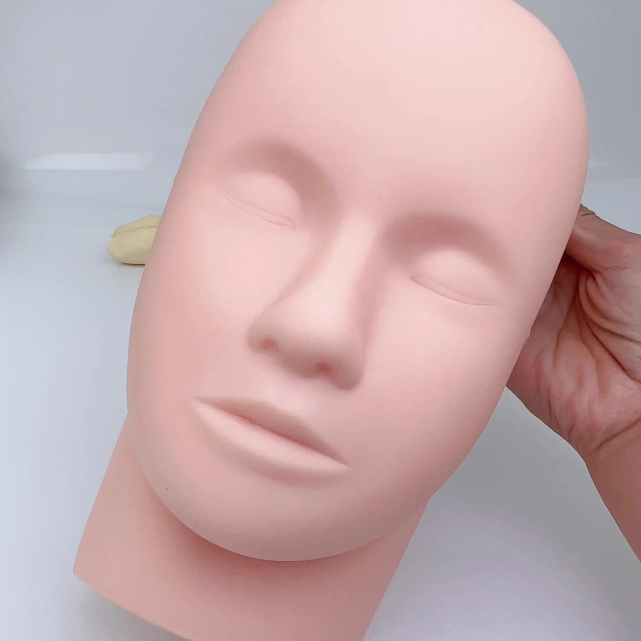 1pcs Training Head&10 sheet La - Lash Mapping Sticker avis et prix